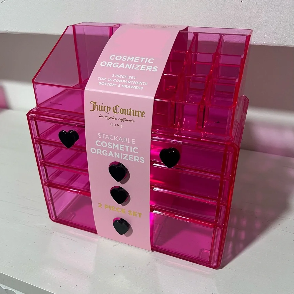 Juicy Couture Cosmetics Organizers